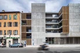 Comte Vollenweider Aldo Amoretti Gallienice 138 Logements Et Commerces Facade Architecture Modern Architecture House Architecture