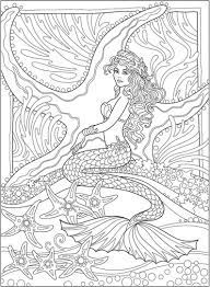Most sites have both online tinting books as well as printable tinting sheets. Get This Realistic Mermaid Coloring Pages For Adult Wnd03