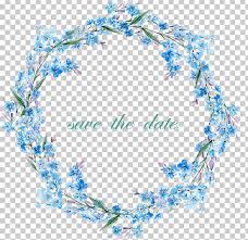 Floral patterns on carpets and rugs. Flower Frame Png Clipart Blue Blue Flowers Blue Rose Border Bottom Pattern Free Png Download