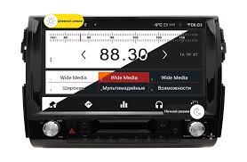 Купить Штатная магнитола Toyota FJ Cruiser 2006+ Wide Media  MT8015QU-6128(чёрная с круговым обзором) с доставкой по России | Ksize.ru