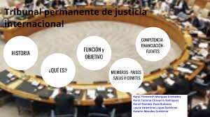 tribunal Permanente de justicia internacional by MORALES GUTIIEREZ