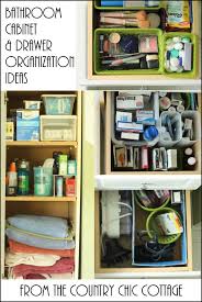 Maybe you would like to learn more about one of these? Bathroom Cabinet And Drawer Organization Ideas The Country Chic Cottage
