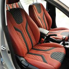 Car Interior 4 Door Red And Black Grey With White Stitching Custom Interior Peanut Butter Custom Car Interior Car Interior Car Interior Upholstery