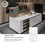 Silky Finish Surface Foshan Sintered Stone for TV Wall Background Cladding  Living Room Hotel