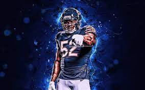 We've gathered more than 5 million images uploaded by our users and sorted them by the most popular ones. Download Wallpapers Khalil Mack Linebacker Chicago Bears American Football Nfl Khalil Delshon Mack National Football League Neon Lights Khalil Mack Chicago Bears For Desktop Free Pictures For Desktop Free