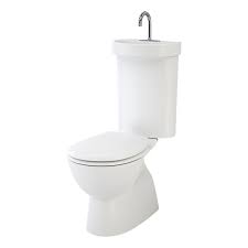 5 integrated hand basin toilet suite