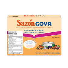 Goya Sazon Coriander Annatto Coriander Sazon Weekly Flyer