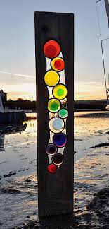 Current Work By Stained Glass Artist Louise V Durham Holzbilder Skulpturen Schmelzglas