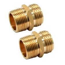 Is a garden hose 3/4 npt? Buy Geshaten 3 4 Ght Male X 3 4 Npt Male Connector Brass Garden Hose Fitting Adapter Industrial Metal Brass Garden Hose To Pipe Fittings Connect 2 Pack Online In Indonesia B08151l2zt