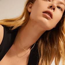 PAM robe chain necklace silver-plated