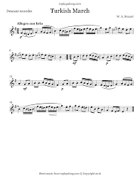 May be the original music work is protected and we count on the tacit authorization of the possible. Mozart Turkish March Sheet Music Violin Music Violin Sheet Music