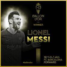 Considered one of the best football players of his generation and frequently cited as the world's best contemporary player. France Football On Twitter Lionel Messi From Fcbarcelona Is The 2019 Ballon D Or Winner That S His Sixth One Ballondor