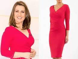 Susanna asked martin why he wasn't wearing a tie, and it seems he was. Susanna Reid Fashion Clothes Style And Wardrobe Worn On Tv Shows Shop Your Tv
