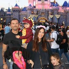 Megan fox encouraged her son to be confident after he was teased for wearing dresses. Megan Fox Shares Rare Photo Of Her Three Kids With Son Noah Wearing A Pink Wig For Halloween