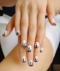 Black And White Drip Nails Pin On Stylemix