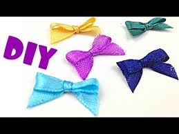 It still applies when making bows! How To Make Bow With Ribbon With Fork For Card Making And Scrapbooking Alenaan Craft Youtube