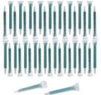 PIQIUQIU Lot de 50 buses de mélange époxy Buse de mélange statique  Cartouches de colle Pointe pour 50 ml / 1,7 oz (rapport 1:1/1: 2) FMA06-16  : ...