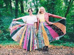 The thing is, my mom was never impressed by my skirts. The Stitch Sisters Our Sensational Vintage Boho Maxi Skirt Sewing Life