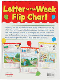 Letter Of The Week Flip Chart Products Letter Of The