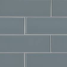 Preserve your walls and add style to your home with these wall tiles. 3x9 Harbor Gray Subway Glossy Glass Wall Tile