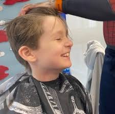 Todays visit to gogarth school in Llandudno. Im really chuffed to have been  able help 24 children gain access to haircuts over the past 2 days within  gogarth and witness some incredible