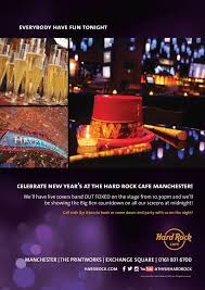Bring In The New Year With Us At Hard Rock Cafe Manchester There S Live Music From Out Foxed From 10 30pm And We Ll Be Sho Hard Rock Hard Rock Cafe Cover Band