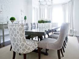 Dark Grey Tufted Dining Chairs Famous Chairs Design Dining Room Chairs Upholstered Transitional Dining Room Dining Room Inspiration