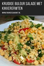Maybe you would like to learn more about one of these? Kruidige Bulgur Salade Met Kikkererwten Francesca Kookt
