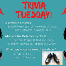 Perhaps it was the unique r. Balletrox Did You Get Last Week S Questions Right Check Out The Answers Here Leave A Comment If You Know The Answers To This Week S Trivia Questions Image Description Teal Background With