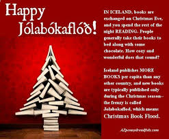 Jolabokaflod Meet Your Favorite New Christmas Eve Tradition Christmas Books Christmas Eve Traditions Iceland Christmas