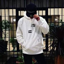 Black And White Supreme Hoodie Supreme X Cdg Split Logo Hoodie Black Hoodie Supreme Clothing Hoodies