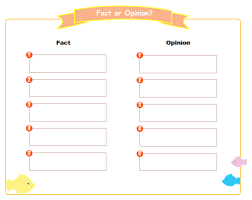 fact opinion graphic organizer free fact opinion graphic