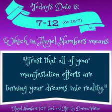 Angel Numbers 101 127 Or 712 Doreen Virtue Angel Numbers Angel Number Meanings Healing Inspiration
