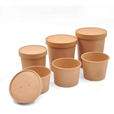 Download Disposable Customizable Kraft Paper Package Soup Leakproof Lunch Box With Lid Custom Printed Disposable Buy Biodegradable Paper Bowl Kraft Paper Bowl Disposable Paper Bowl Food Paper Bowl Round Paper