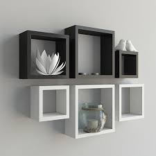 They basically use something called an iframe where you can insert a code to make the app display in monochrome tones. Set Of 6 Square Nesting Wall Shelves White Black