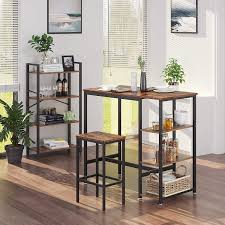 We did not find results for: Alinru Bar Table High Dining Table With 3 Storage Shelves Computer Desk Industrial Bar Counter With