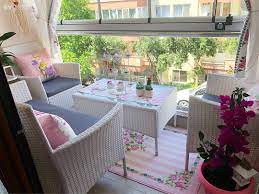 sedef hanimin cicekler acan balkonu 1 ev gezmesi ev icin balkon dekor