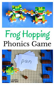 Lego Phonics Game Frog Hopping Phonics Games Phonics Fun Language Arts