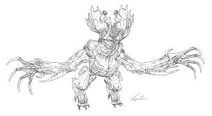 Kaiju pacific rim coloring pages. Earlymons Monster Legacy