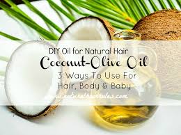 To grow hair with coconut oil, you simply have to purchase 100% natural coconut oil in its solid state and follow this simple step by step:. My Coconut Olive Oil Mix Natural Hair Rules