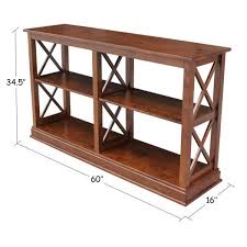 International Concepts Shaker Console Table Ot 9s The Home Depot Wood Sofa Table Contemporary Wood Console Wood Console Table