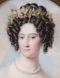 A.F. Lagrenée "Ekaterina Nikolaevna Orlova (Raevskaya)-?", important  miniature