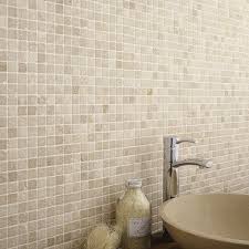 Mosaique Mineral Travertin Artens Ivoire 2 3x2 3 Cm Carrelage Travertin Travertin Carrelage Salle De Bain