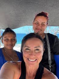 Last day relaxation with massages at the green tents