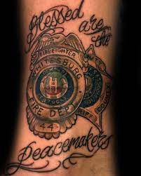 The blessed tattoo sends a strong message of self worth humbleness and dignity. Top 47 Police Tattoo Ideas 2021 Inspiration Guide