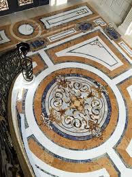 Picture Of Custom Marble Entry Floors Id476 Example Of Custom Floors Medallions Inlays Borders And Marble Flooring Design Marble Floor Marble Inlay Floor