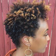 When done right, the deeper hues of purple highlights pop through on the ends and in sporadic streaks, so as not to overpower the natural power of your dark. Short Tapered Afro With Highlights Tapered Natural Hair Hairstyles For Afro Hair Afro Hairstyles