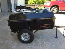 This custom made motorcycle cargo trailer is made to pull along behind your motorcycle. Fiberglass Motorcycle Trailer Nex Tech Classifieds