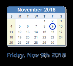 Kalendar 2018 lengkap 12 bulan untuk malaysia. November 9 2018 Date In History News Social Media Day Info