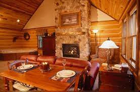 We offer gas logs from many different manufacturer's that come in a variety of styles. 15 Ft Stone Fireplace With Gas Logs Custom Decorative Mantle At Cabins Candlelight Picture Of Cabins Candlelight Colfax Tripadvisor